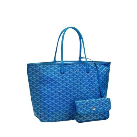 Goyard Saint Louis PM Bag (Sky Blue)
