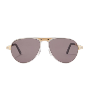 Cartier Eyewear Santos De Cartier aviator sunglasses