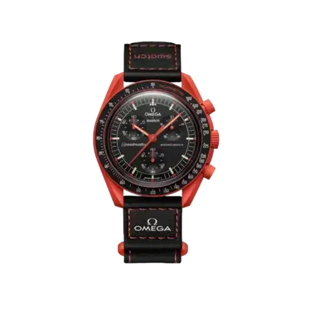 Swatch x Omega Mission On Earth Lava