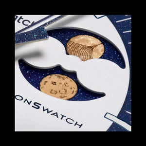 SWATCH x OMEGA Mission to Earthphase Moonshine Gold