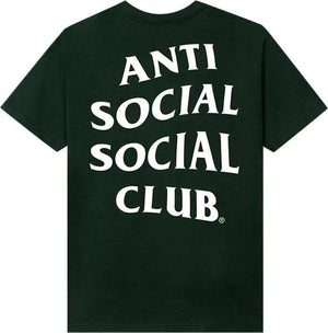 Anti Social Social Club Mind Games T-Shirt Forest Green