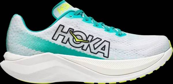 Hoka Mach x White/Blue Glass