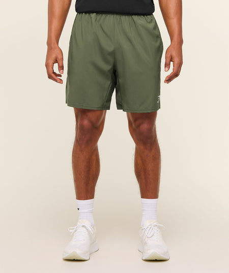 Gymshark Arrival 7" Shorts Core Olive