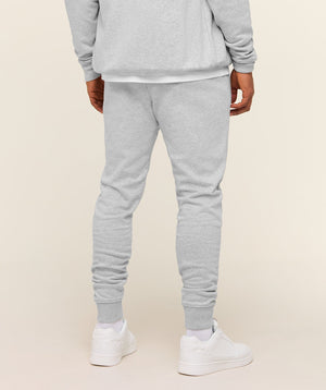Gymshark Crest Joggers Light Grey Marl