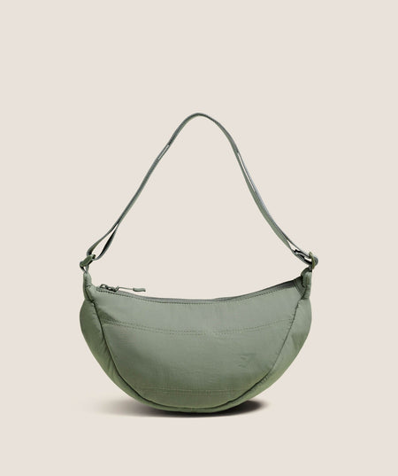 Women's Gymshark Pleat Crossbody Unit Green