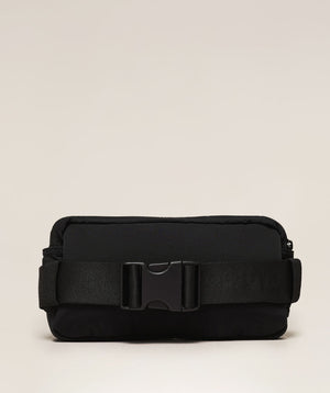 Women's Gymshark Pleat Sling Bag Black