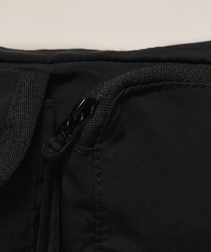 Women's Gymshark Pleat Sling Bag Black