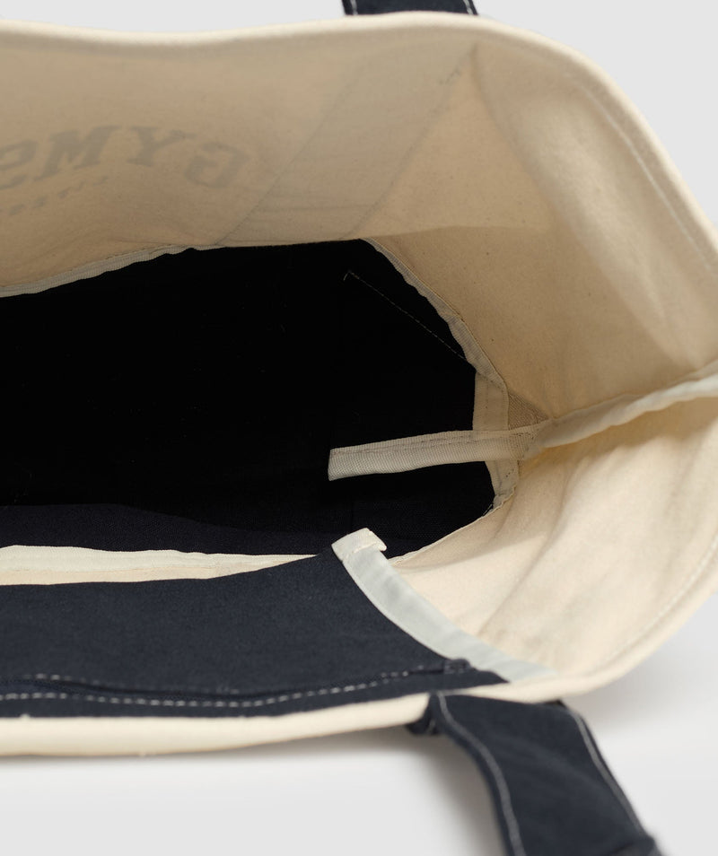 Gymshark Collegiate Oversized Tote Oat White