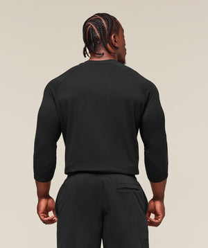 Gymshark Legacy Henley Black