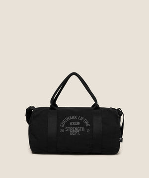 Gymshark Strength Dept Mini Canvas Duffle Bag Black