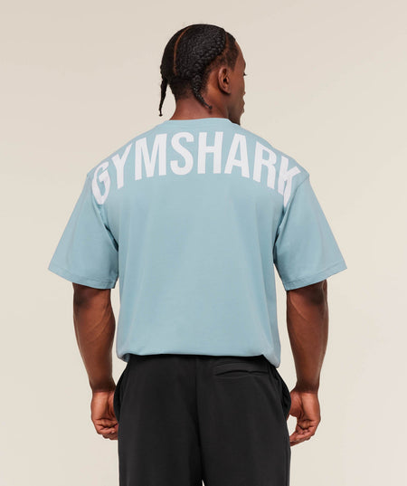Power T-Shirt oversized fit Bench Blue