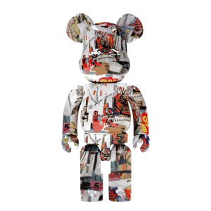 Bearbrick Andy Warhol x JEAN-MICHEL BASQUIAT #4 400%