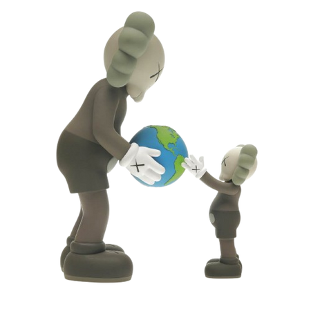 KAWS THE PROMISE Vinyl Figure Brown