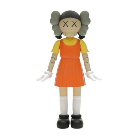 KAWS Young-Hee Vinyl Figure Colored
