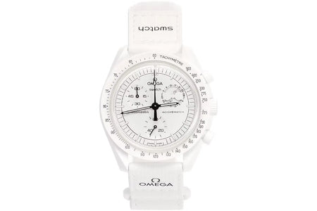 Swatch x Omega Bioceramic Moonswatch Mission To Moonphase Snoopy