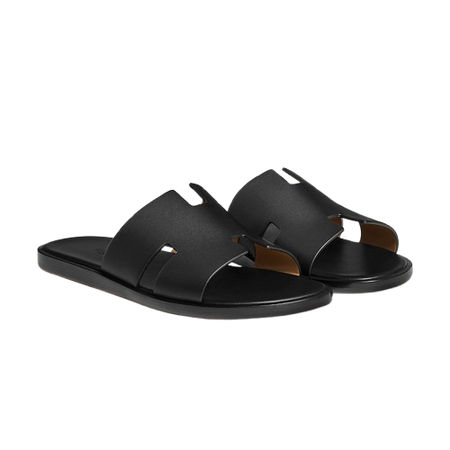 Hermes Izmir sandal (noir)