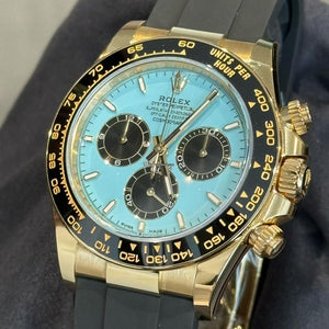 Rolex | Daytona | 126518ln | Yellow gold | 40 mm | Rubber | Blue | Automatic