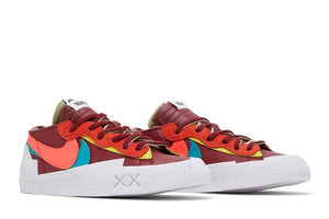 Kaws x Sacai x Blazer Low Team Red
