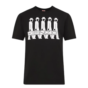 Kenzo Men Black KENZO Business Print T-Shirt