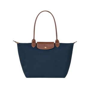 Longchamp Le Pliage Original M Tote bag Navy - Recycled canvas