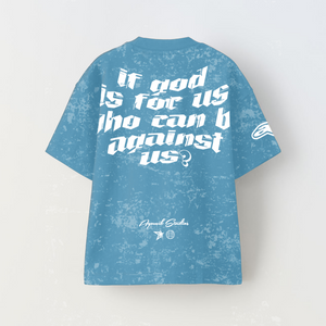 God's Shield T-Shirt ( Powder Blue)
