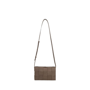 Cassette Crossbody Bag In Taupe Taupe Grey