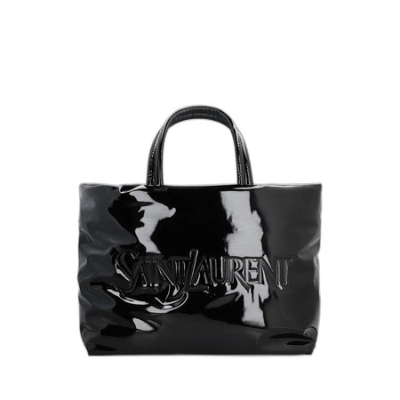 Maxi Tote In Patent Canvas