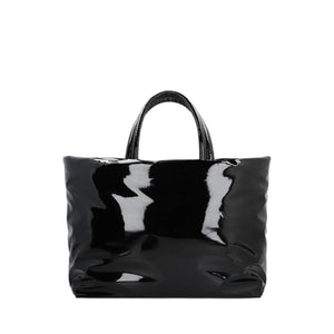 Maxi Tote In Patent Canvas