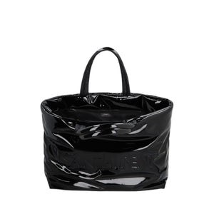 Maxi Tote In Patent Canvas