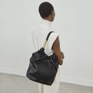 DeMellier The Miami leopard-effect suede & black smooth