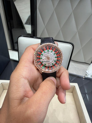 Jacob & Co.Casino Tourbillon Full Set limited edition full diamond 18 K casino
