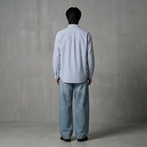 City Off Domes Aamore Blue Stripe Shirt