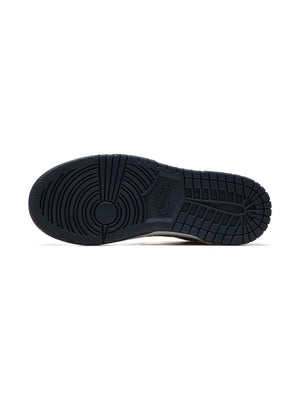 Nike Dunk Low Brown Swoosh Thunder Blue