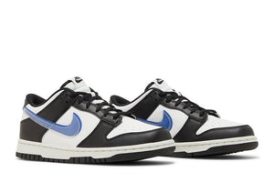 Nike Dunk Low Panda Blue Swoosh
