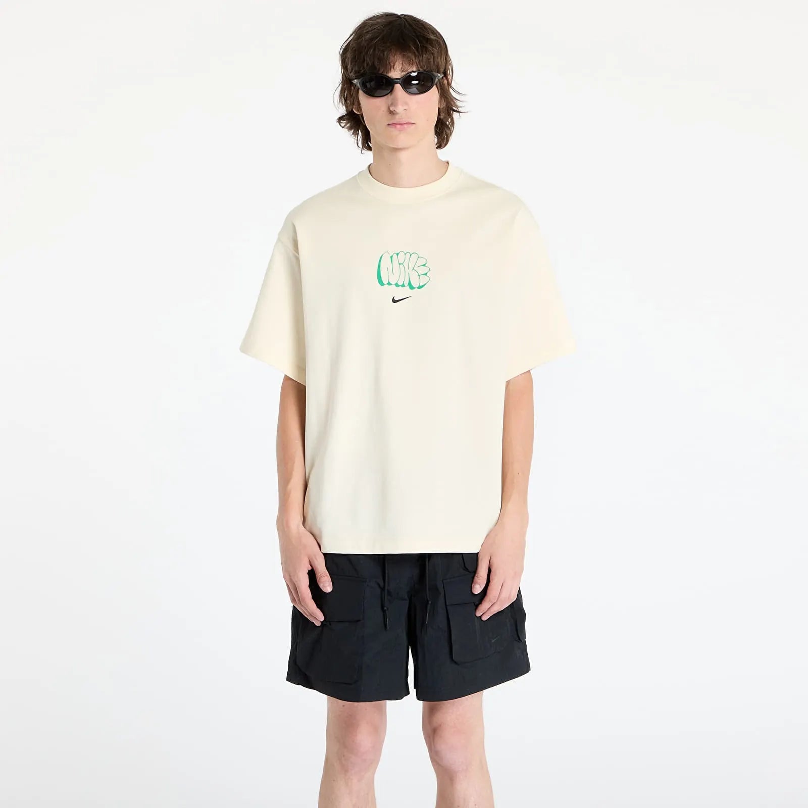 Nike Solo Swoosh Men's T-Shirt Coconut Milk