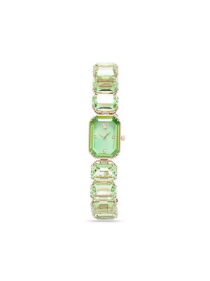 Octagon cut bracelet watch