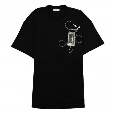 Off-White Scan Arr Over S/S T Shirt Black/grey