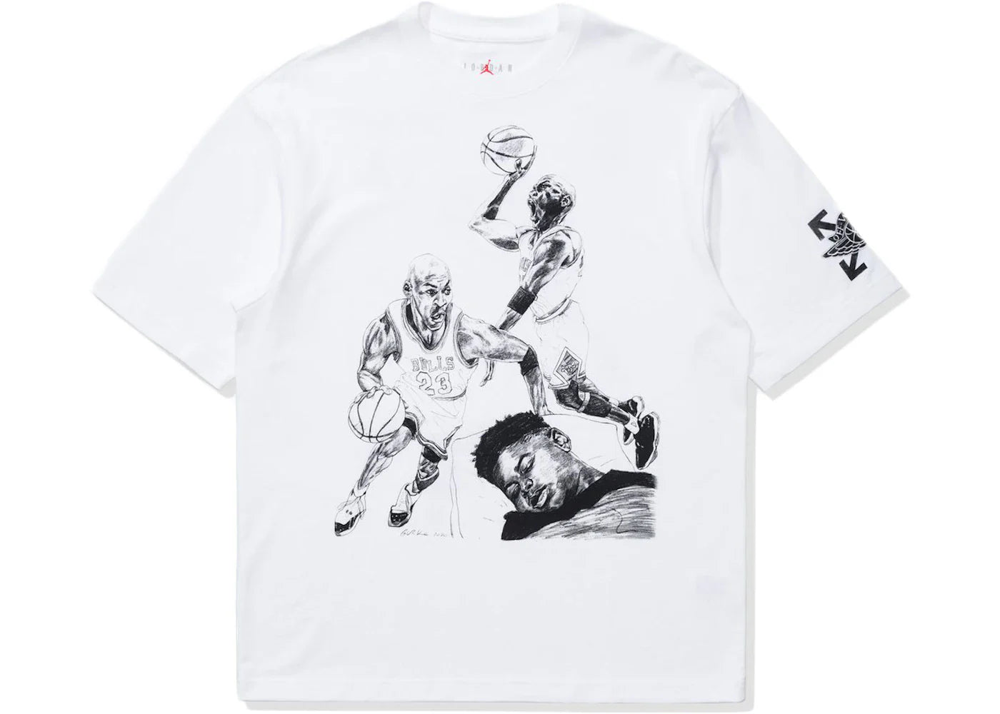 OFF-WHITE x Jordan T-Shirt White