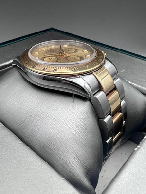 Rolex | Daytona | 116523 | Yellow gold | 40 mm | Gold/Steel | Gold | Automatic