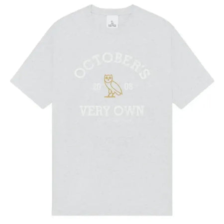 Ovo Collegiate T-Shirt Ash Heather Grey