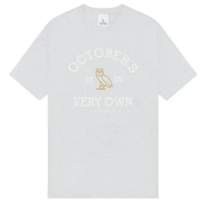 Ovo Collegiate T-Shirt Ash Heather Grey