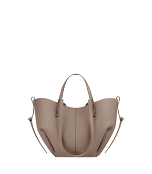 Polene Cyme Mini Textured Taupe