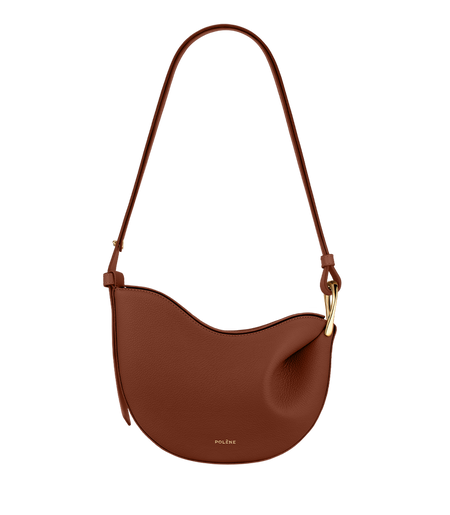 Polene Tonca Textured Cognac