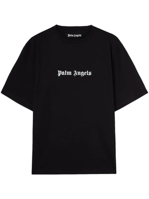 Palm Angels printed cotton T-Shirt Black