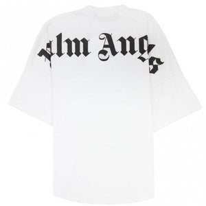 Palm Angels Classic Back Logo Oversized White T-Shirt