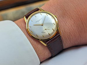 Vacheron Constantin Patrimony 6456 Gold 18kt 0.750 Jumbo Like New Overseas