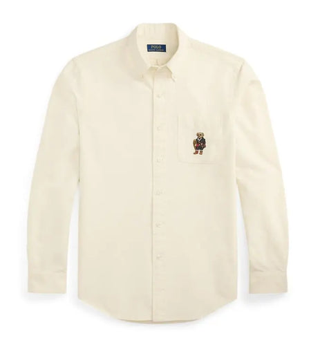 POLO RALPH LAUREN White Graphic Regular Fit Shirt White