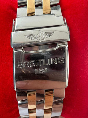 Breitling Chronomat Evolution B13356 Two-Tone Steel & 18 K Go