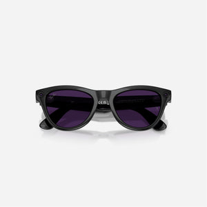 Ray-Ban Meta Skyler Shiny Black Frame Violet Lens Transition - Gen 2