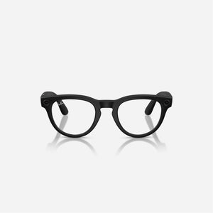 Ray-Ban Meta Headliner Matte Black Frame Clear Lens - Gen 2